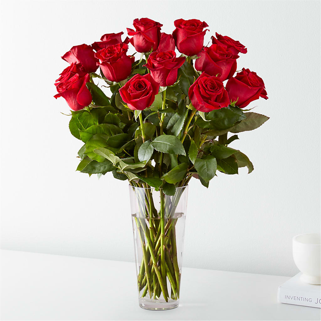 Long Stem Red Rose Bouquet – VERN'S SHARONVILLE FLORIST, Cincinnati OH