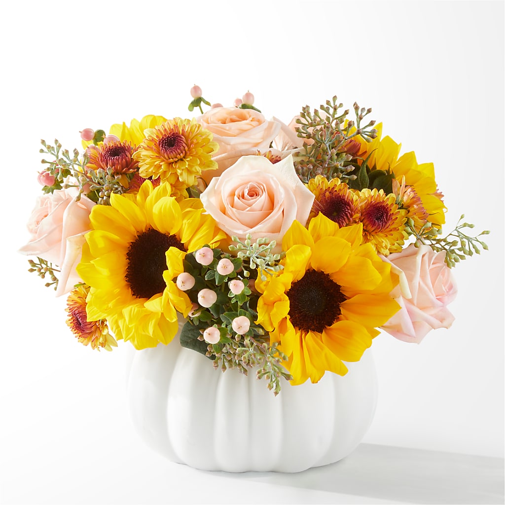 Pumpkin to Talk About Bouquet – VERN'S SHARONVILLE FLORIST, Cincinnati OH