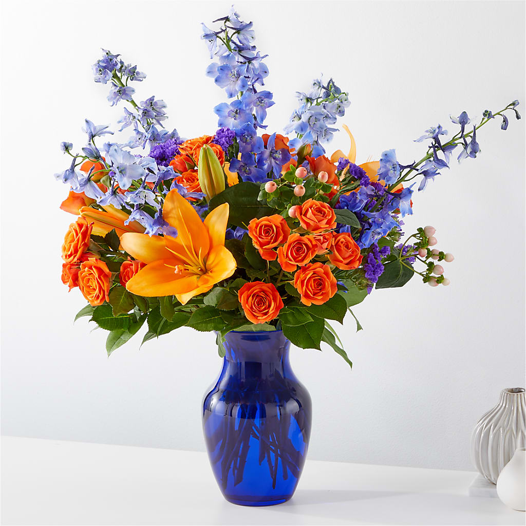 Radiant Citrus Bouquet – VERN'S SHARONVILLE FLORIST, Cincinnati OH