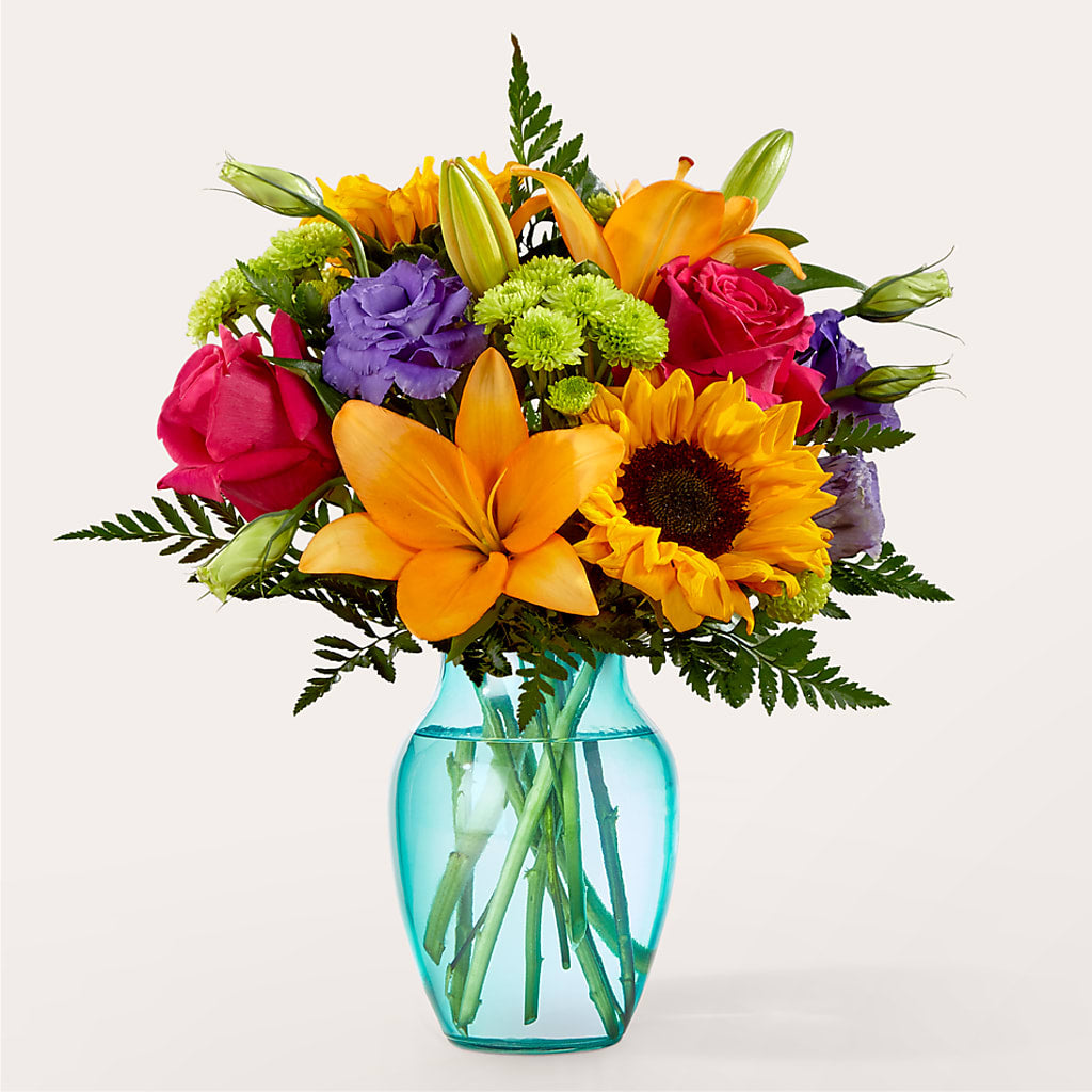 Double Rainbow Bouquet – VERN'S SHARONVILLE FLORIST, Cincinnati OH