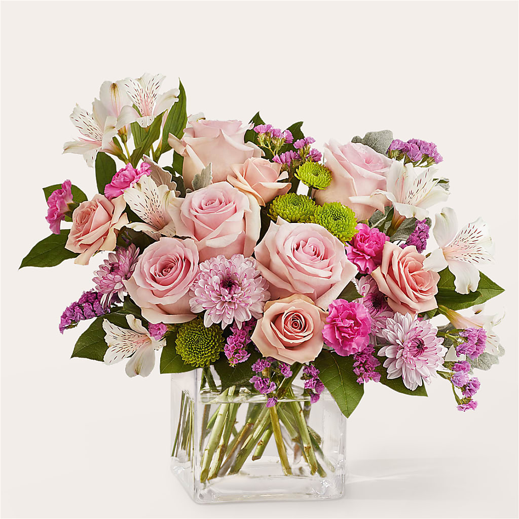 Pink Suede Bouquet – VERN'S SHARONVILLE FLORIST, Cincinnati OH