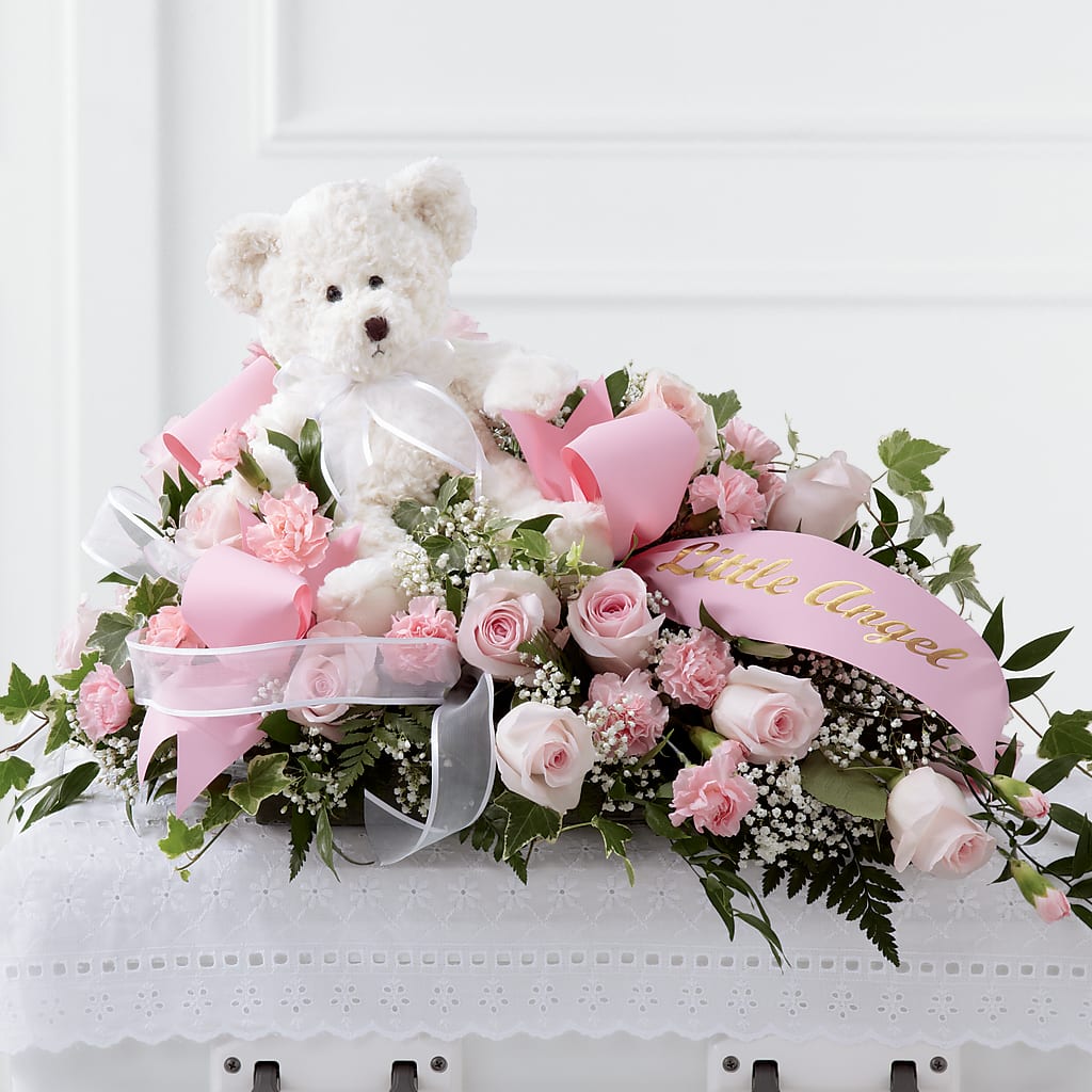 Touch of Sympathy Casket Spray – VERN'S SHARONVILLE FLORIST, Cincinnati OH