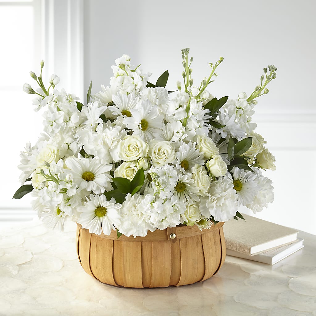 Graceful Garden Basket – VERN'S SHARONVILLE FLORIST, Cincinnati OH