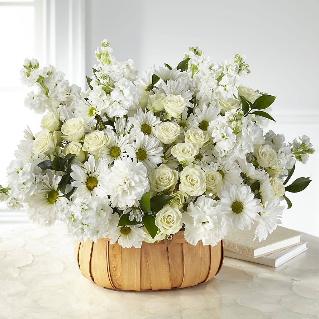 Graceful Garden Basket – VERN'S SHARONVILLE FLORIST, Cincinnati OH