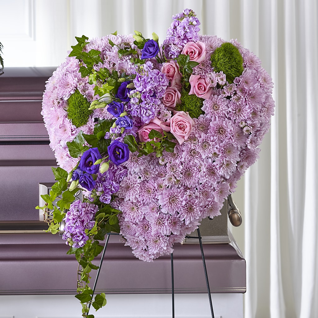 Treasured Love Standing Heart – VERN'S SHARONVILLE FLORIST, Cincinnati OH