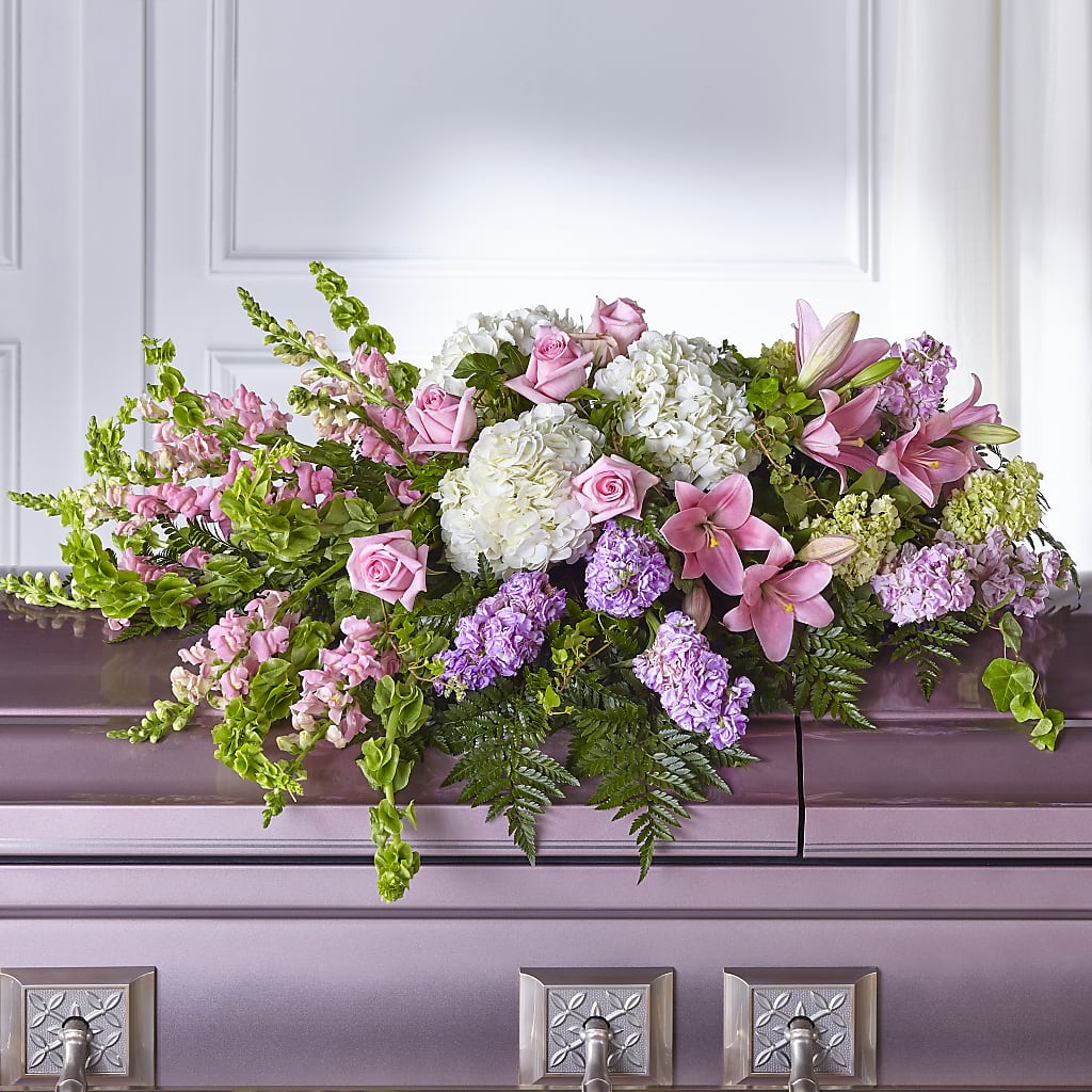 Life's Gratitude Casket Spray – VERN'S SHARONVILLE FLORIST, Cincinnati OH