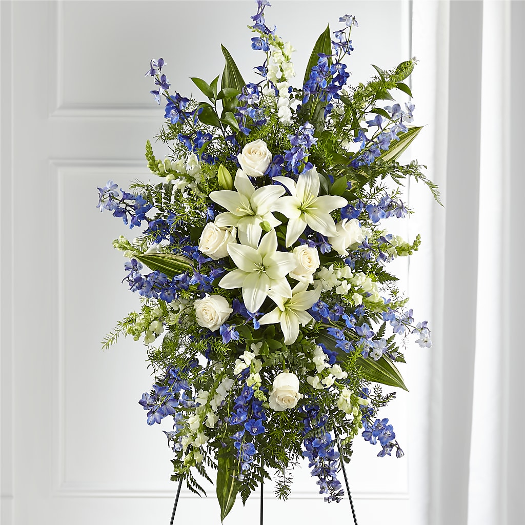Faithful Friend Standing Spray – VERN'S SHARONVILLE FLORIST, Cincinnati OH