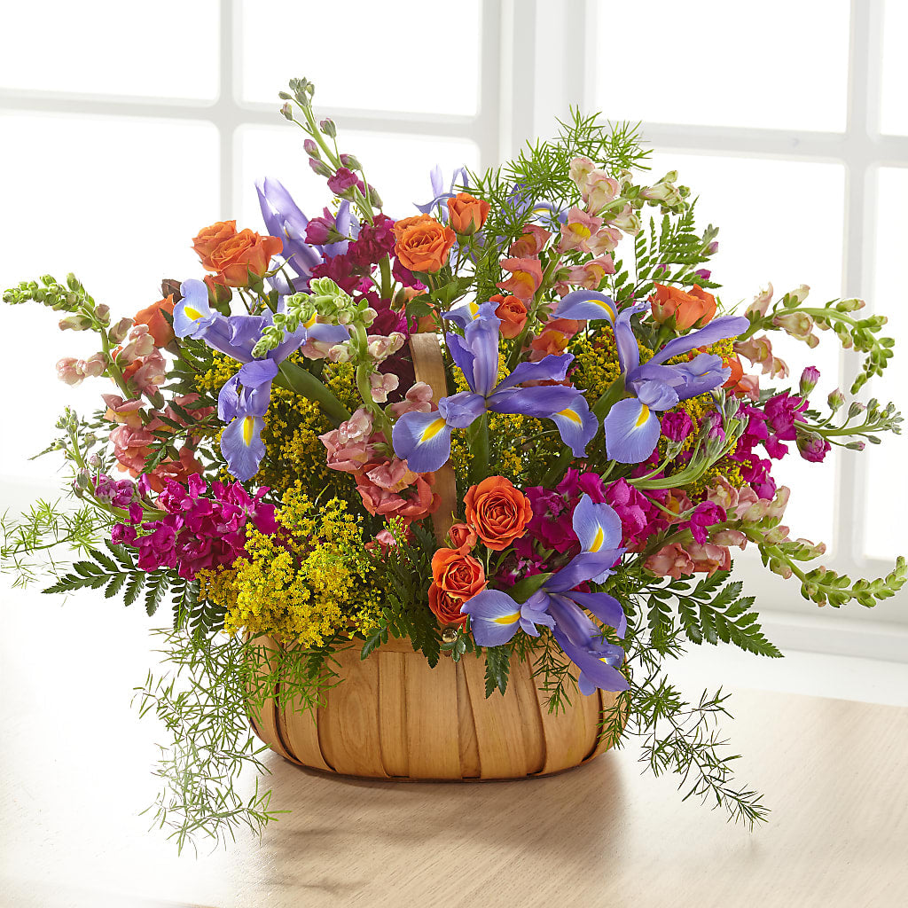 Garden of Life Basket – VERN'S SHARONVILLE FLORIST, Cincinnati OH