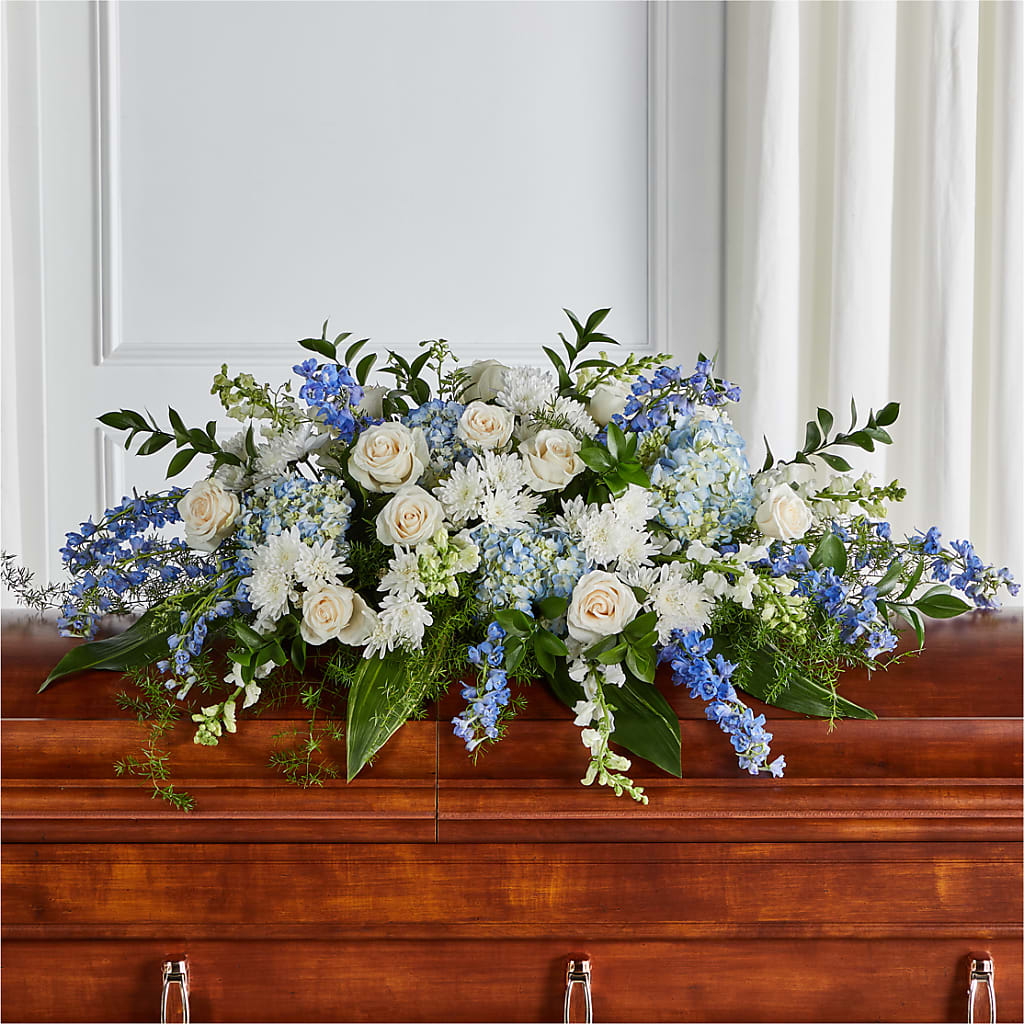 Timeless Essence Casket Spray – VERN'S SHARONVILLE FLORIST, Cincinnati OH
