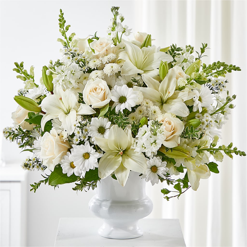 Uplifting Urn Arrangement – VERN'S SHARONVILLE FLORIST, Cincinnati OH