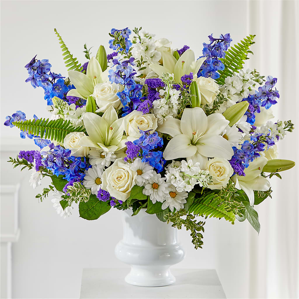 Expressions of Hope Urn Arrangement – VERN'S SHARONVILLE FLORIST, Cincinnati OH