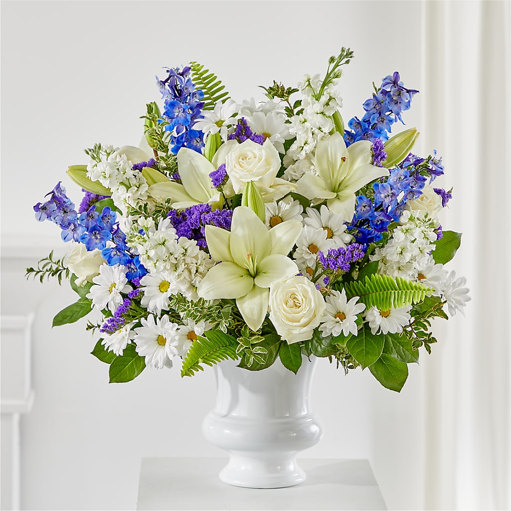 Expressions of Hope Urn Arrangement – VERN'S SHARONVILLE FLORIST, Cincinnati OH