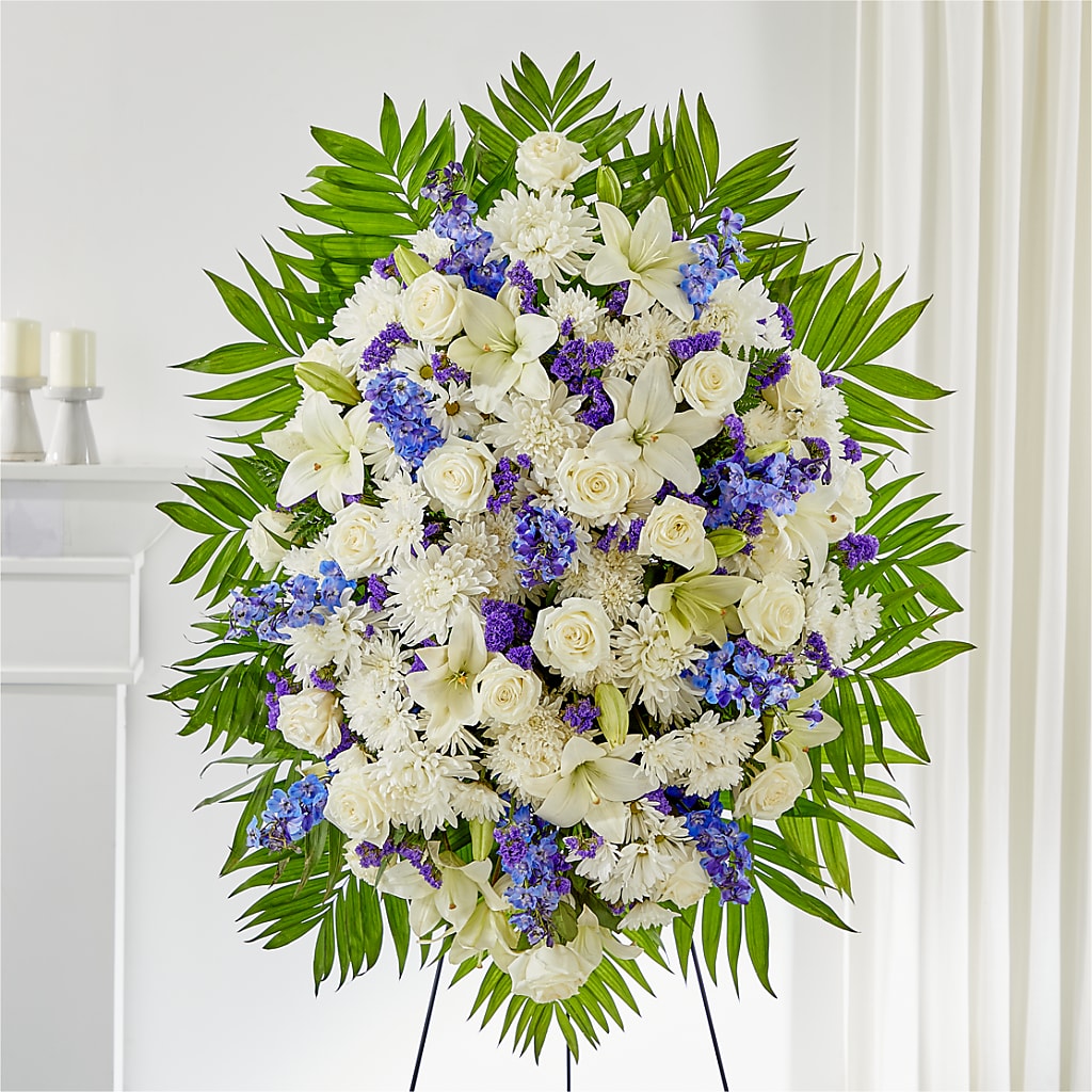 At Rest Standing Spray – VERN'S SHARONVILLE FLORIST, Cincinnati OH