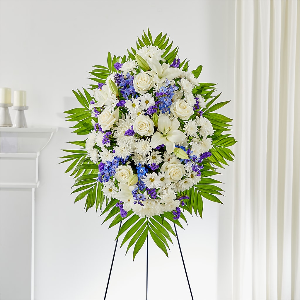 At Rest Standing Spray – VERN'S SHARONVILLE FLORIST, Cincinnati OH