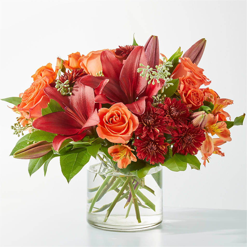 Crimson Leaves Bouquet – VERN'S SHARONVILLE FLORIST, Cincinnati OH