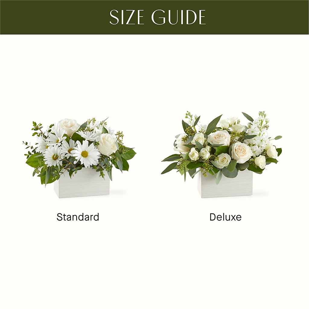 Fresh Linen Box Bouquet – VERN'S SHARONVILLE FLORIST, Cincinnati OH