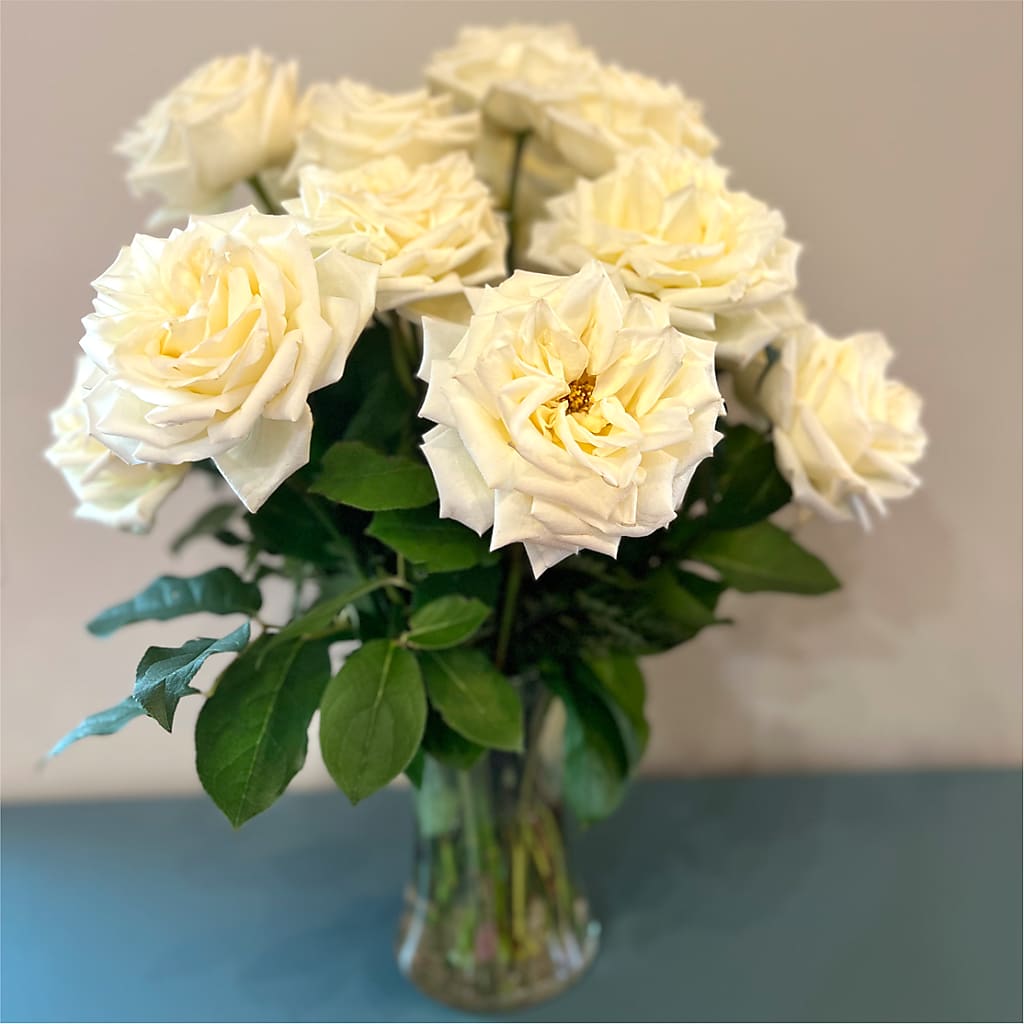 Long Stem Yellow Rose Bouquet – VERN'S SHARONVILLE FLORIST, Cincinnati OH