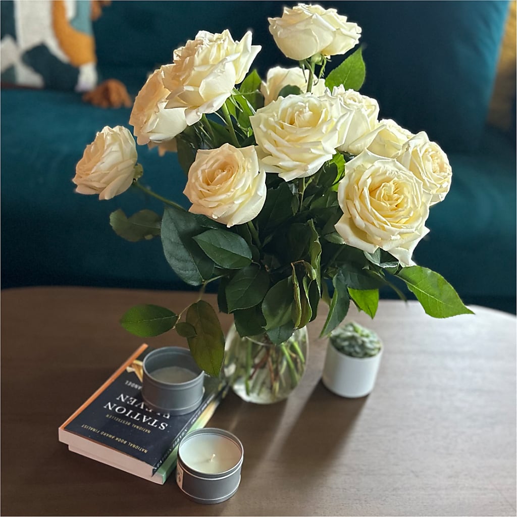 Long Stem Yellow Rose Bouquet – VERN'S SHARONVILLE FLORIST, Cincinnati OH