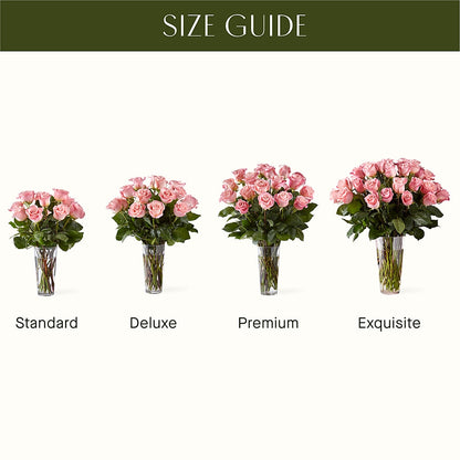 Long Stem Pink Rose Bouquet – VERN'S SHARONVILLE FLORIST, Cincinnati OH