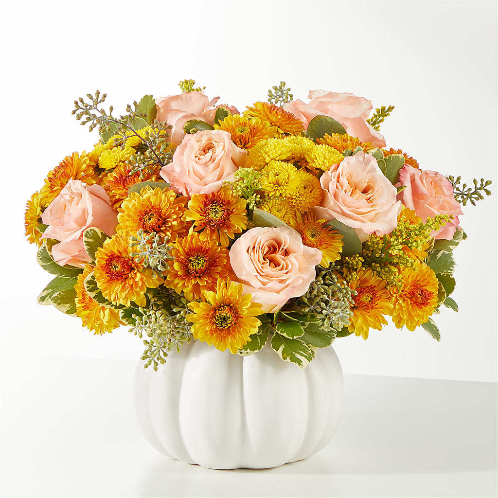 Peachy Pumpkin – VERN'S SHARONVILLE FLORIST, Cincinnati OH
