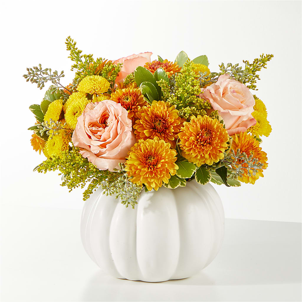 Peachy Pumpkin – VERN'S SHARONVILLE FLORIST, Cincinnati OH