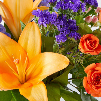 Radiant Citrus Bouquet – VERN'S SHARONVILLE FLORIST, Cincinnati OH