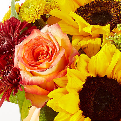 Golden Gourd Pumpkin Bouquet – VERN'S SHARONVILLE FLORIST, Cincinnati OH