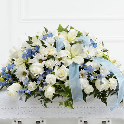 Tender Treasure Casket Spray – VERN'S SHARONVILLE FLORIST, Cincinnati OH