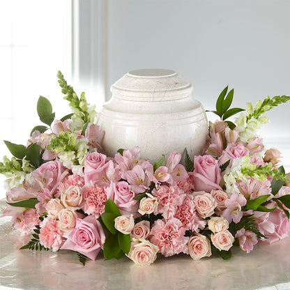 Blooms of Hope Cremation Adornment – VERN'S SHARONVILLE FLORIST, Cincinnati OH