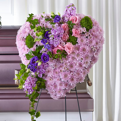 Treasured Love Standing Heart – VERN'S SHARONVILLE FLORIST, Cincinnati OH