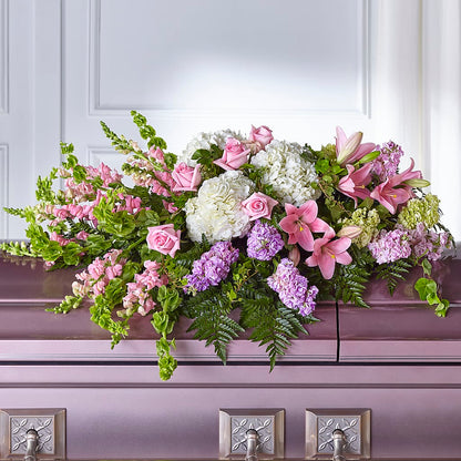 Life's Gratitude Casket Spray – VERN'S SHARONVILLE FLORIST, Cincinnati OH