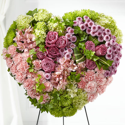 Heartwarming Standing Heart – VERN'S SHARONVILLE FLORIST, Cincinnati OH