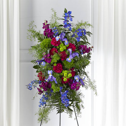 Heavenly Skies Standing Spray – VERN'S SHARONVILLE FLORIST, Cincinnati OH