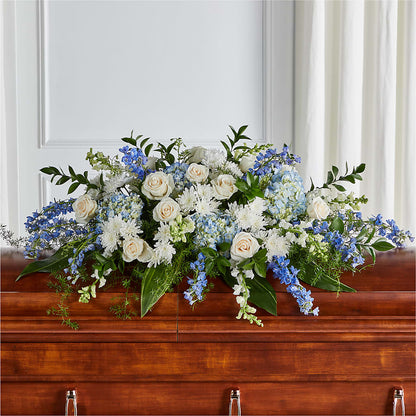 Timeless Essence Casket Spray – VERN'S SHARONVILLE FLORIST, Cincinnati OH