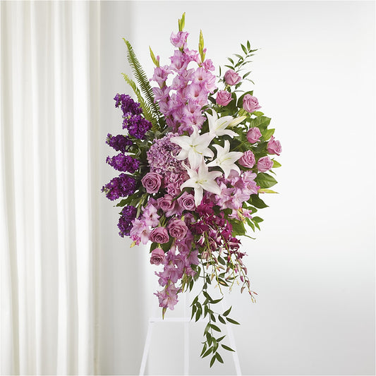 Never Alone Standing Spray – VERN'S SHARONVILLE FLORIST, Cincinnati OH