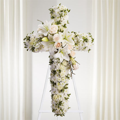 Spiritual Guidance Standing Spray – VERN'S SHARONVILLE FLORIST, Cincinnati OH