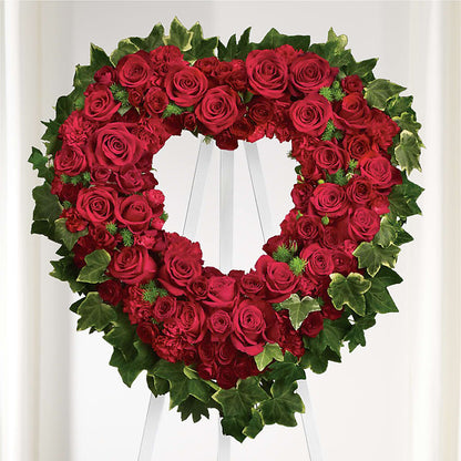 Wholehearted Standing Spray – VERN'S SHARONVILLE FLORIST, Cincinnati OH