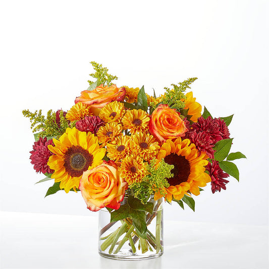 Flannel Scarf Bouquet – VERN'S SHARONVILLE FLORIST, Cincinnati OH